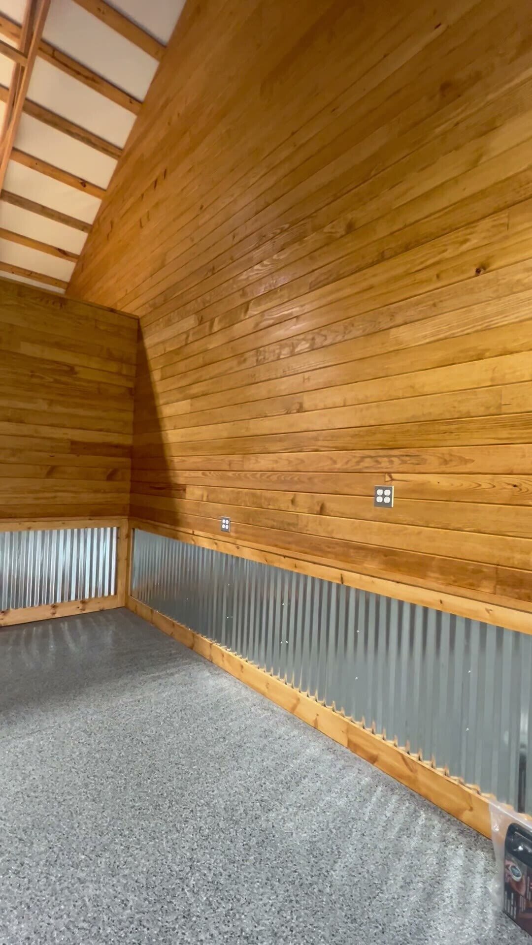 Barn interior field clip 1 video poster image from the project site.