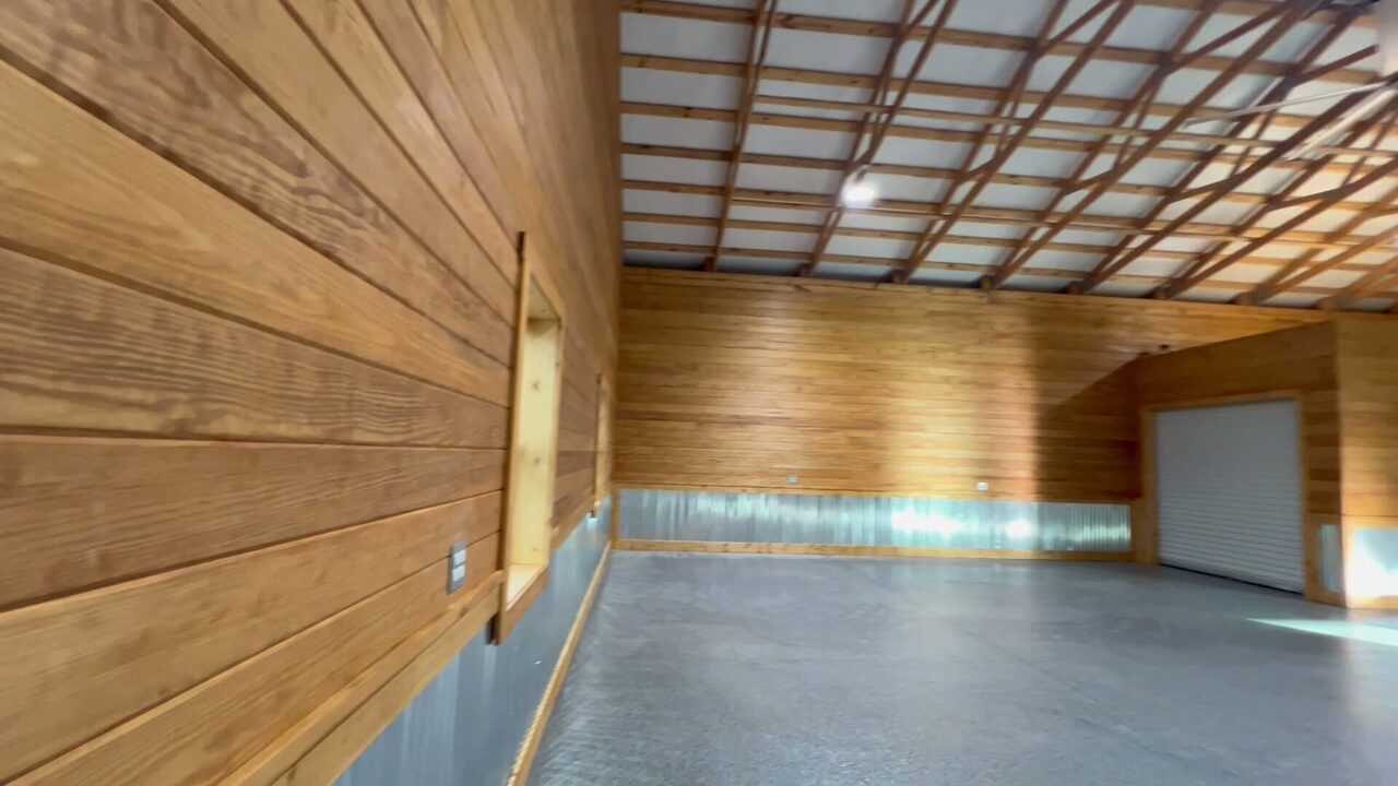 Barn interior field clip 4 video poster image from the project site.
