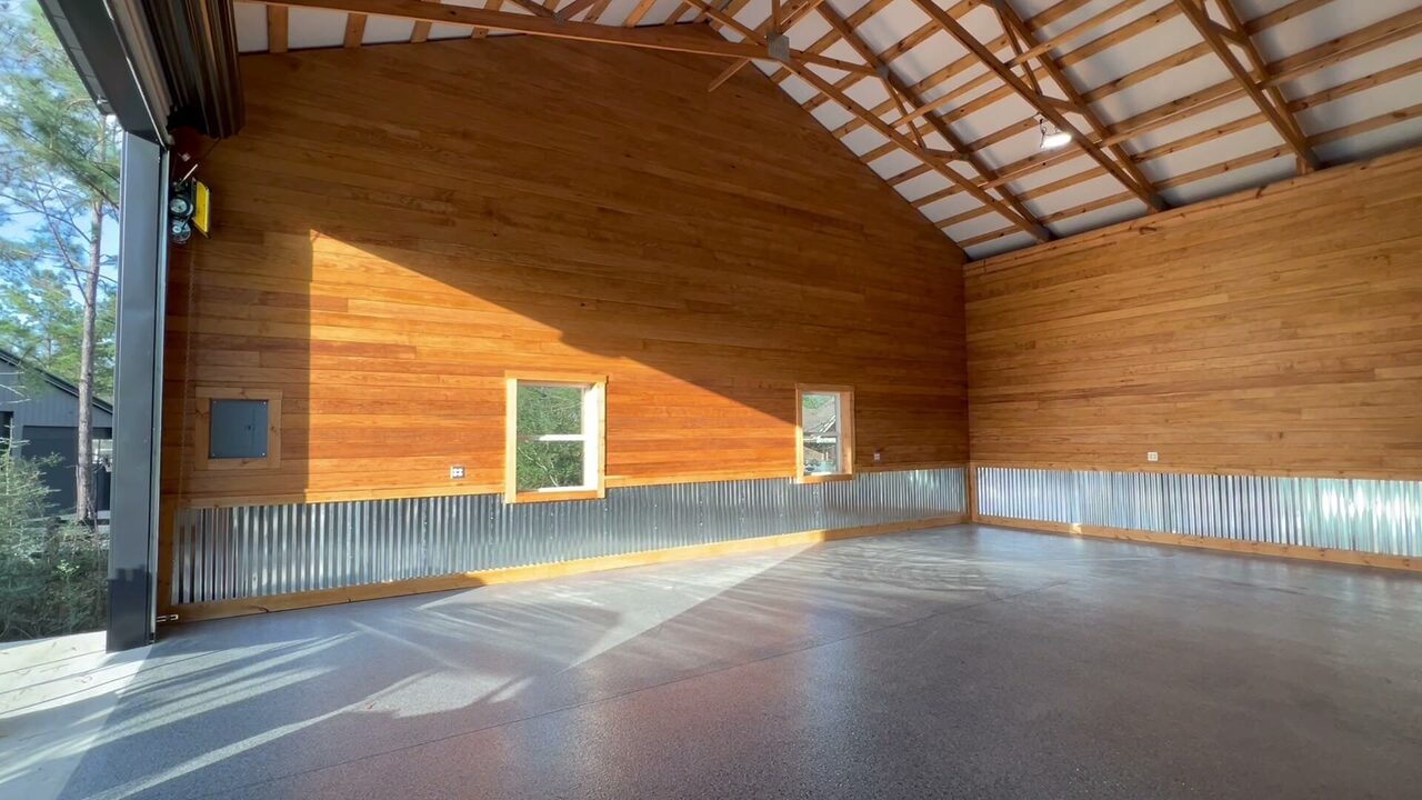 Barn interior field clip 6 video poster image from the project site.