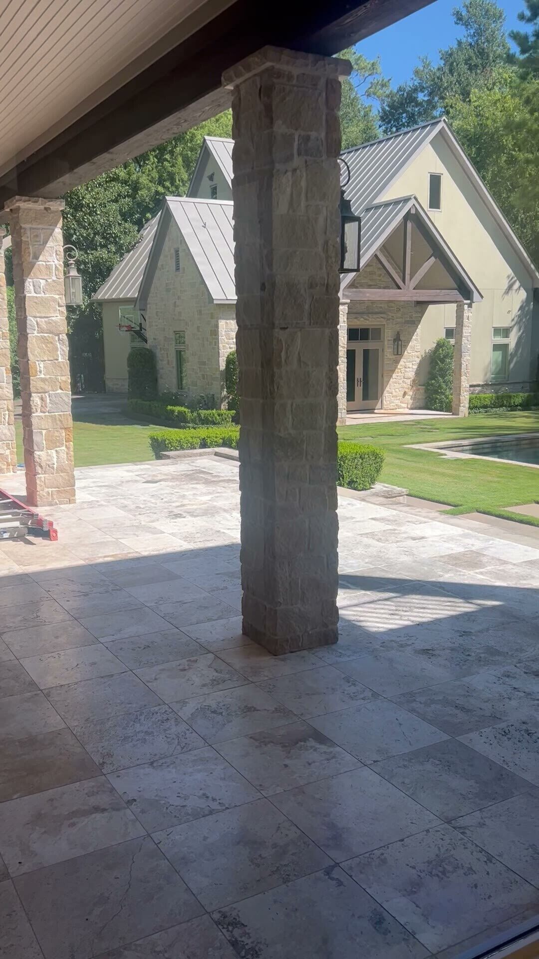 Side-Yard Patio, Concrete, Drainage, and Walkway Work field clip 1 video poster image from the project site.